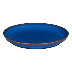 Denby Imperial Blue Medium 21cm Coupe Plate